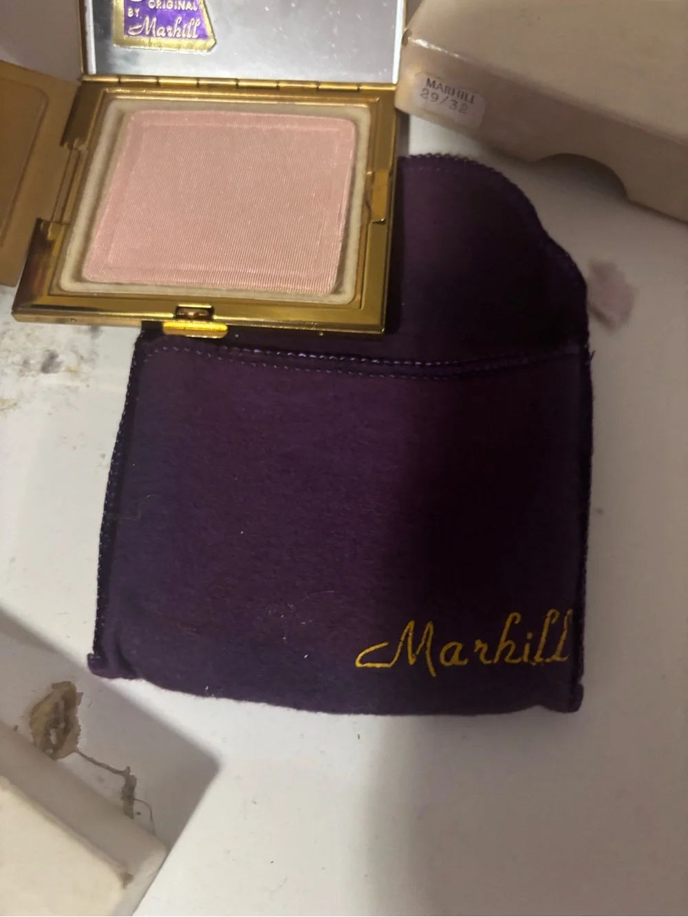 mark. pressed powder